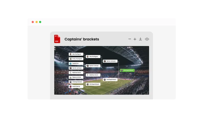 Bracket Maker - Save Brackets for Payhip as an image or PDF